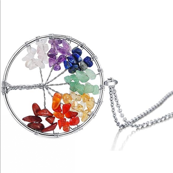 Beautiful handcraft Tree Necklace - Picture 2 of 4